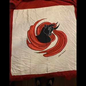 Jean Marais vintage woman’s Silk scarf “ Rare find “